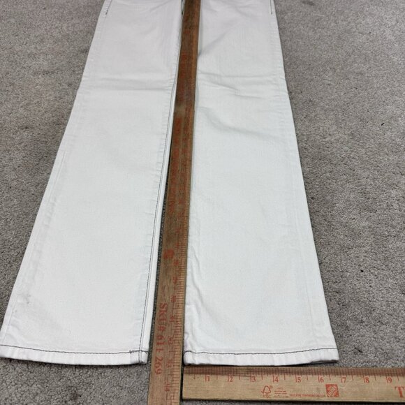 Express Jeans Ivory Straight Pockets Women’s Size 2 NWT - Picture 3 of 11